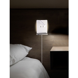 ELEMENT BIAŁY KINKIET LED USB 222570231 Trio Lighting
